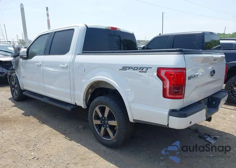 2016 Ford F-150 Lariat from USA, damaged, VIN 1FTEW1EG5GFB43405